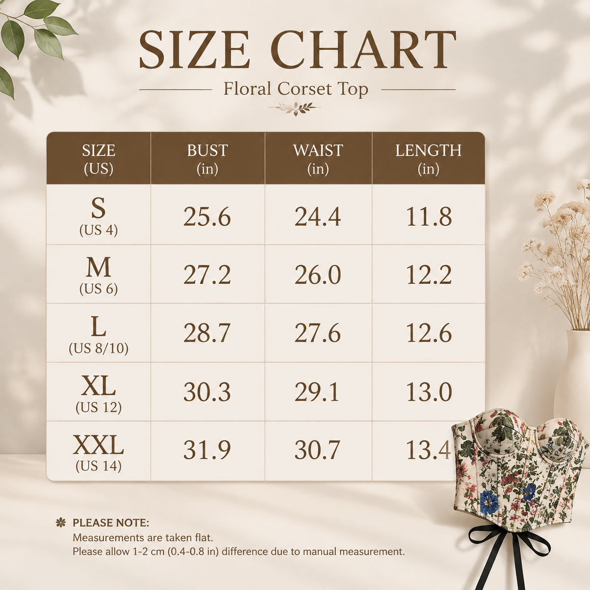 Floral Corset  Bustier Top: Floral Print Strapless Top | Romantic Feminine Fashion Top