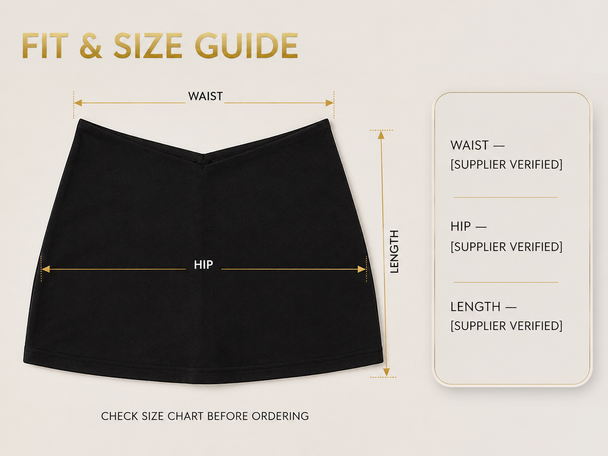 Mini Skirt for Women: Slim Fit Solid Color Bodycon Skirt