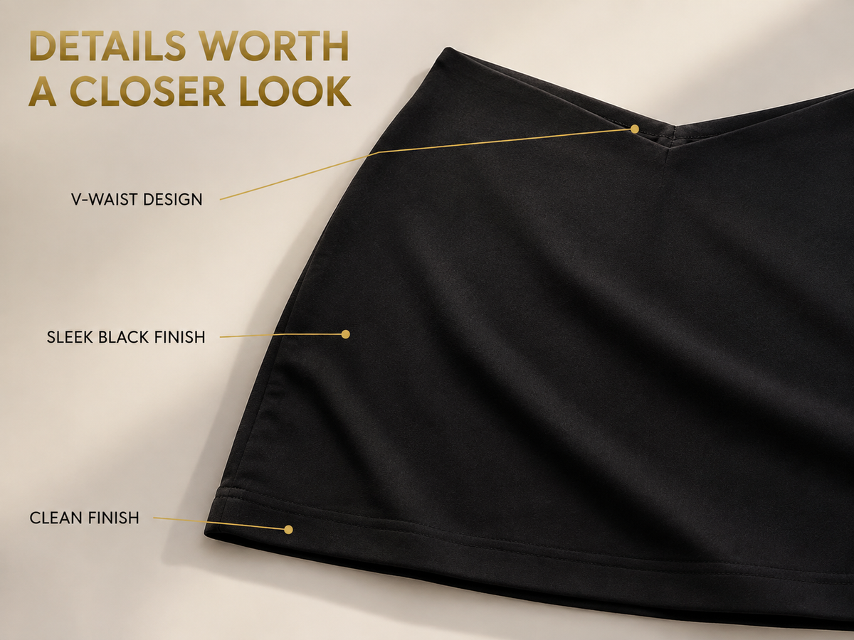 Mini Skirt for Women: Slim Fit Solid Color Bodycon Skirt